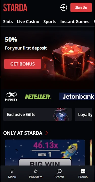 Starda Casino Online
